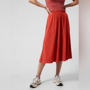 Athleta Savannah MIDI‎ Skirt Size 2X